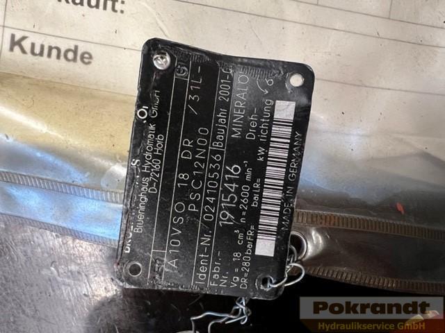 Rexroth Bosch A10VSO18DR/31L-PSC12N00 - Pompa idraulica: foto 3 Rexroth Bosch A10VSO18DR/31L-PSC12N00 - Pompa idraulica: foto 3