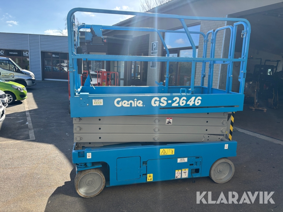 Saxlift Genie GS-2646 10 meter - Bred model - Piattaforma a pantografo: foto 5 Saxlift Genie GS-2646 10 meter - Bred model - Piattaforma a pantografo: foto 5