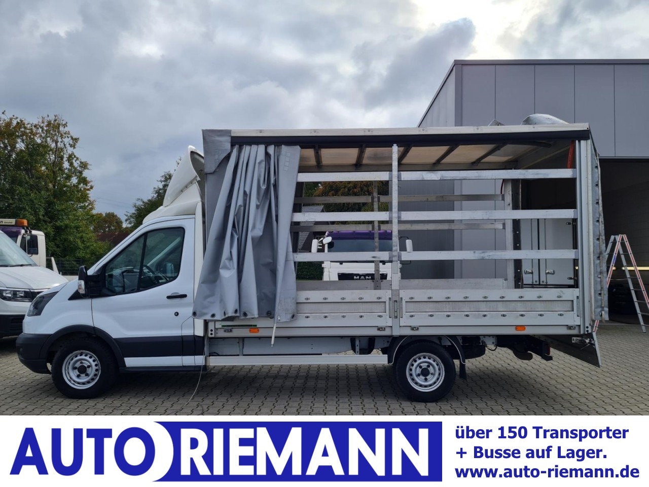 Ford Transit 35 Pritsche Schiebe Plane TDCi L3 KLIMA - Furgone centinato: foto 1 Ford Transit 35 Pritsche Schiebe Plane TDCi L3 KLIMA - Furgone centinato: foto 1