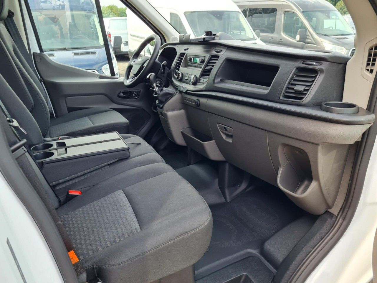 Furgone con cassone fisso Ford Transit 350 Doka L3 L4 Trend RWD AHK KLIMA TEMPO: foto 13