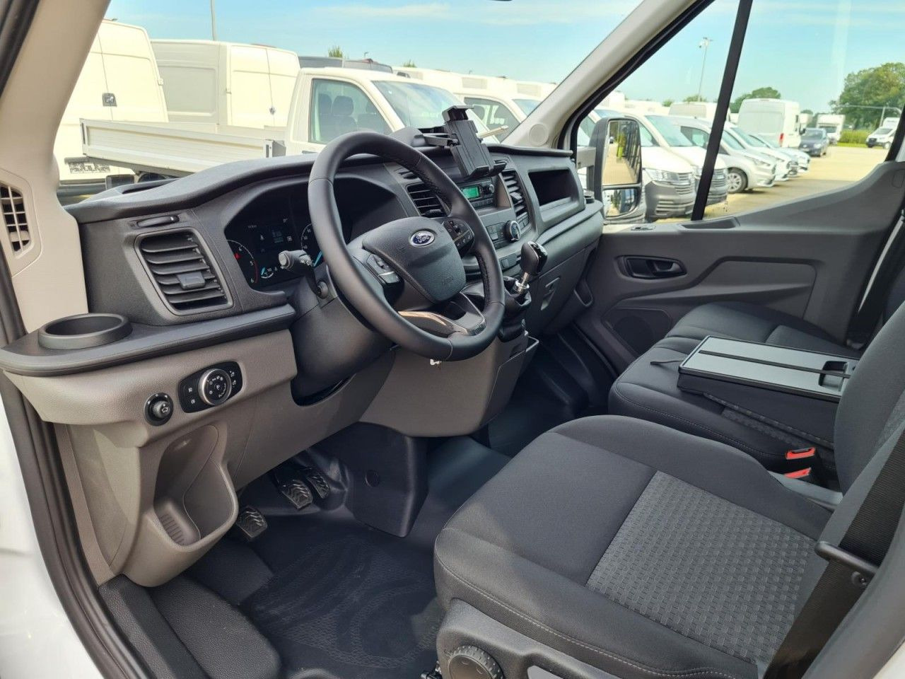 Furgone con cassone fisso Ford Transit 350 Doka L3 L4 Trend RWD AHK KLIMA TEMPO: foto 8