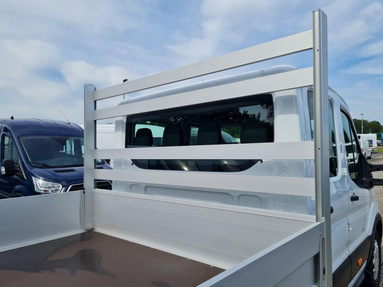 Furgone con cassone fisso Ford Transit 350 Doka L3 L4 Trend RWD AHK KLIMA TEMPO: foto 18
