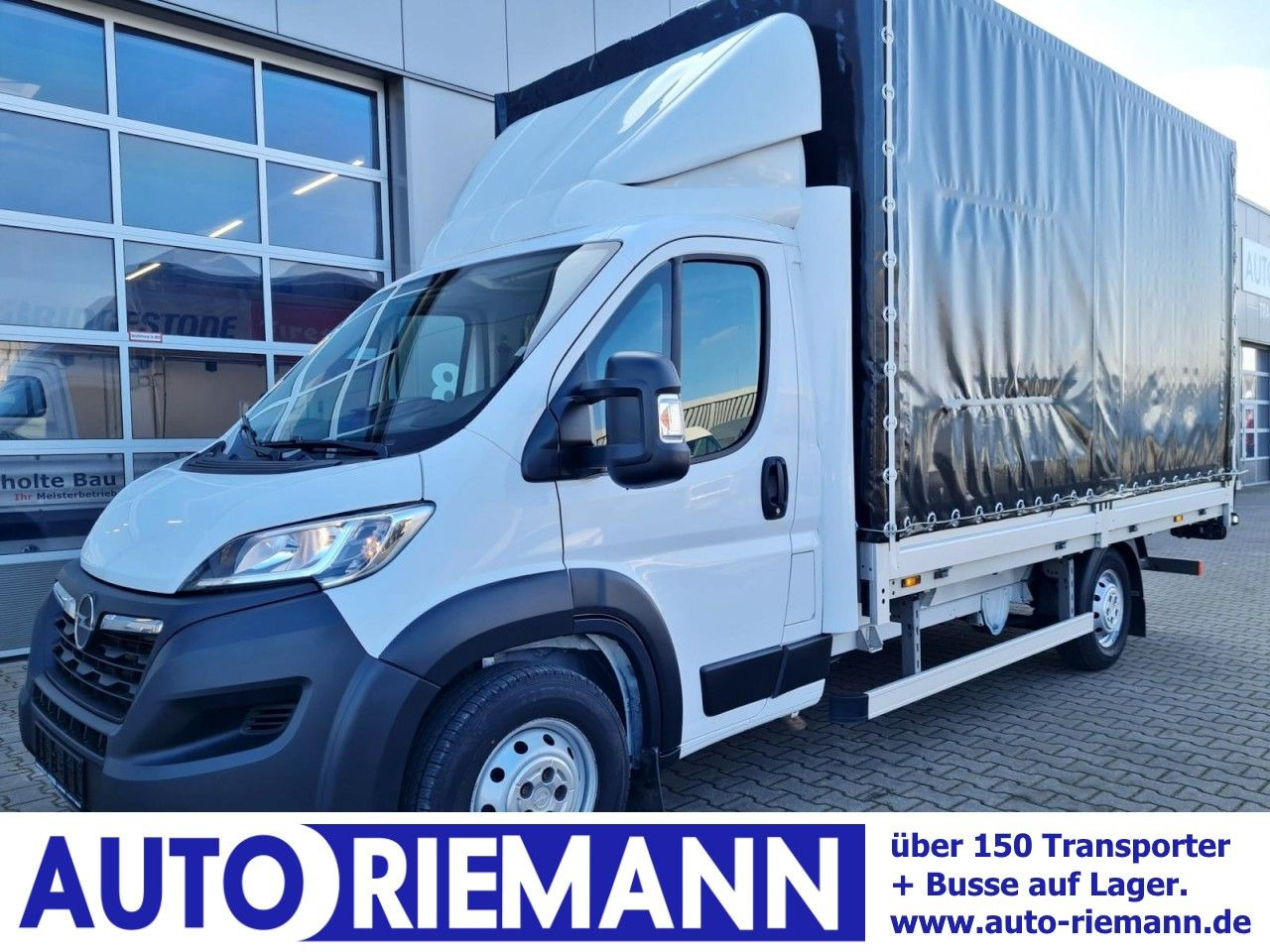 Opel Movano Pritsche Schiebe Plane LBW LUFTFEDER TEMP - Furgone centinato: foto 1 Opel Movano Pritsche Schiebe Plane LBW LUFTFEDER TEMP - Furgone centinato: foto 1