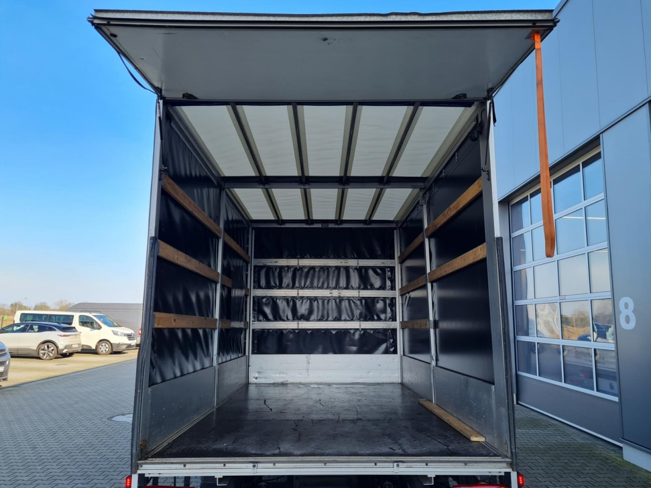 Furgone centinato Opel Movano Pritsche Schiebe Plane LBW LUFTFEDER TEMPO: foto 19 Furgone centinato Opel Movano Pritsche Schiebe Plane LBW LUFTFEDER TEMPO: foto 19