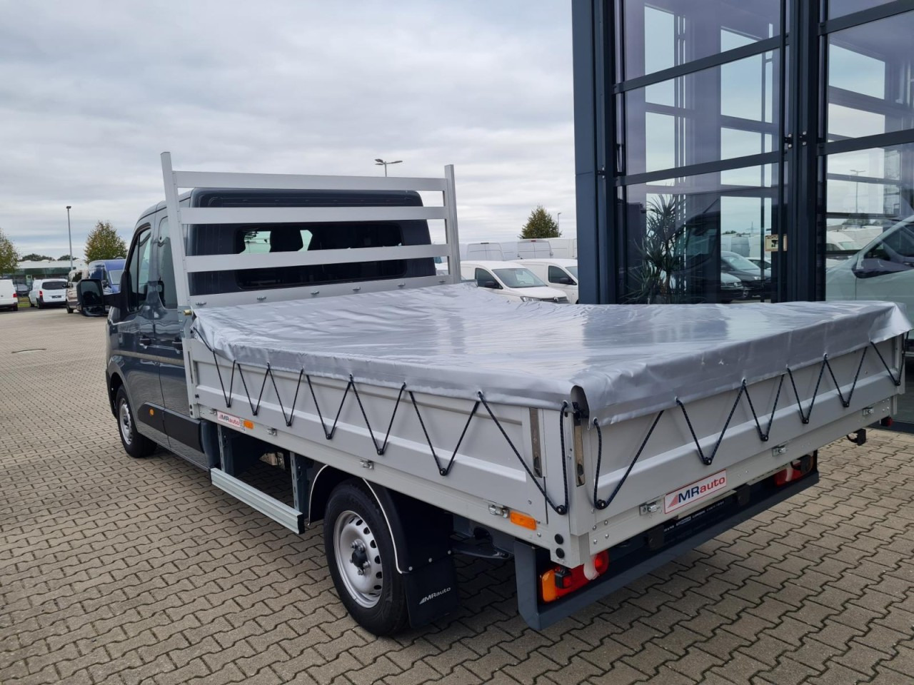 Furgone con cassone fisso, Furgone doppia cabina Renault Master 35 New Doka lang L3 AG Klima Komfort Tempomat: foto 7