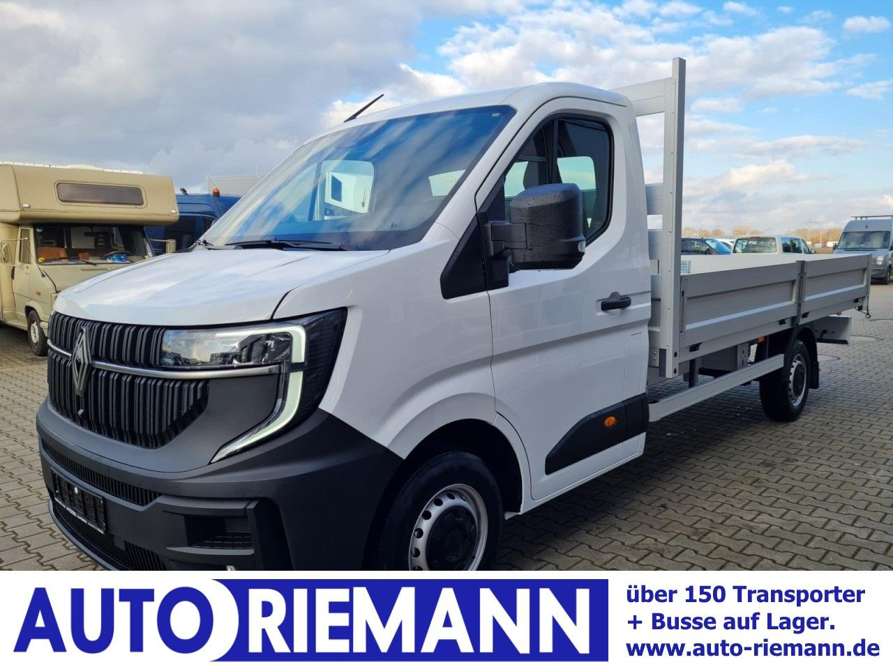 Renault Master New 35 Pritsche lang KLIMA KOMFORT TEMPOM - Furgone con cassone fisso: foto 1 Renault Master New 35 Pritsche lang KLIMA KOMFORT TEMPOM - Furgone con cassone fisso: foto 1
