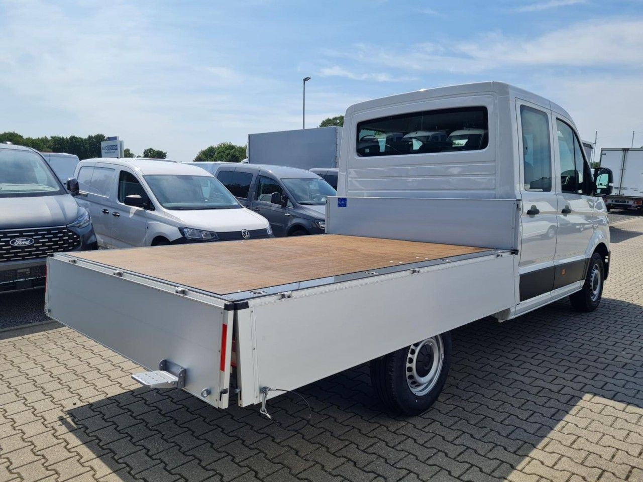 Furgone con cassone fisso, Furgone doppia cabina Volkswagen Crafter 35 Doka TDI MR LED KLIMA TEMPOMAT: foto 23