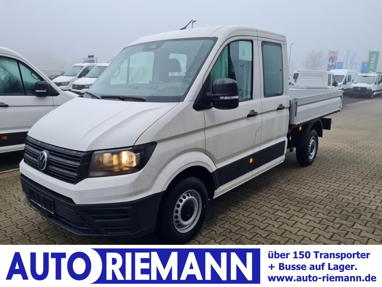 Volkswagen Crafter 35 Doka TDI Pritsche L3 AHK Klima - Furgone con cassone fisso, Furgone doppia cabina: foto 1 Volkswagen Crafter 35 Doka TDI Pritsche L3 AHK Klima - Furgone con cassone fisso, Furgone doppia cabina: foto 1