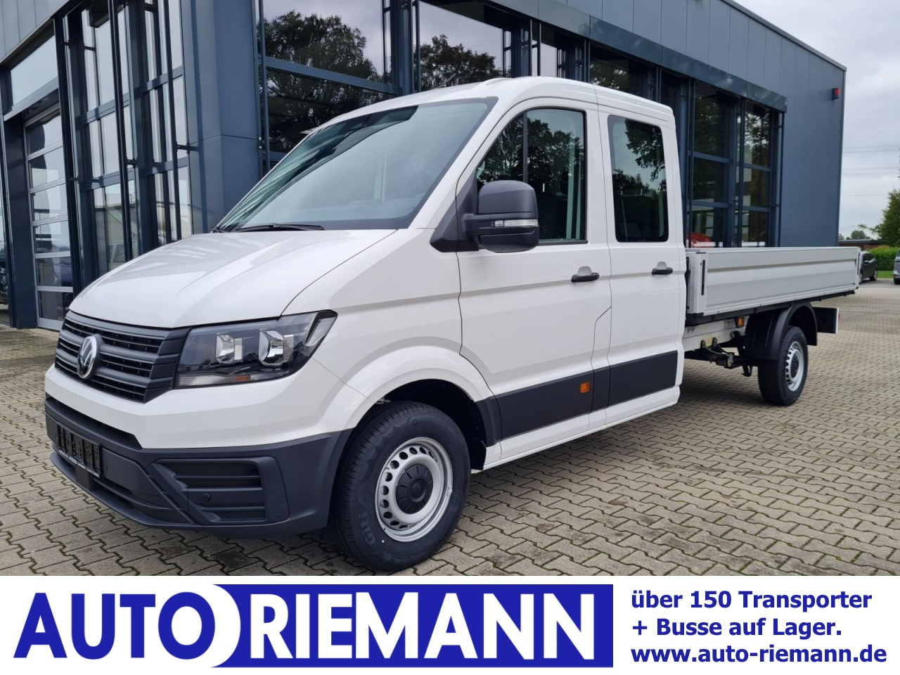 Volkswagen Crafter 35 Doka TDI Pritsche L4 Kamera, AHK - Furgone con cassone fisso, Furgone doppia cabina: foto 1 Volkswagen Crafter 35 Doka TDI Pritsche L4 Kamera, AHK - Furgone con cassone fisso, Furgone doppia cabina: foto 1