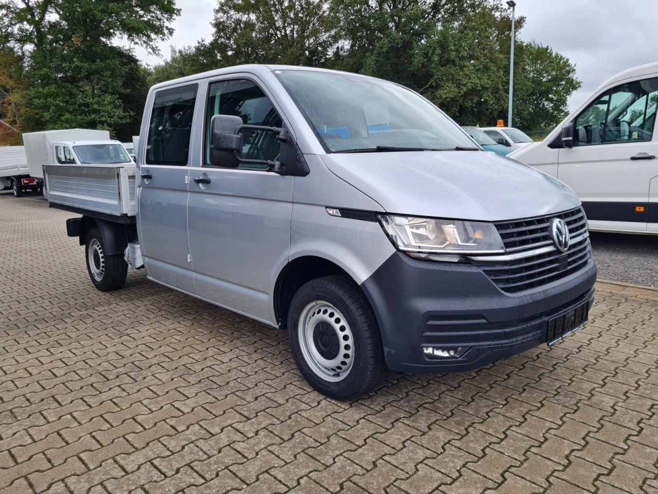 Volkswagen T6.1 Pritsche LR Doka 6-Sitze KLIMA - Furgone con cassone fisso, Furgone doppia cabina: foto 3 Volkswagen T6.1 Pritsche LR Doka 6-Sitze KLIMA - Furgone con cassone fisso, Furgone doppia cabina: foto 3
