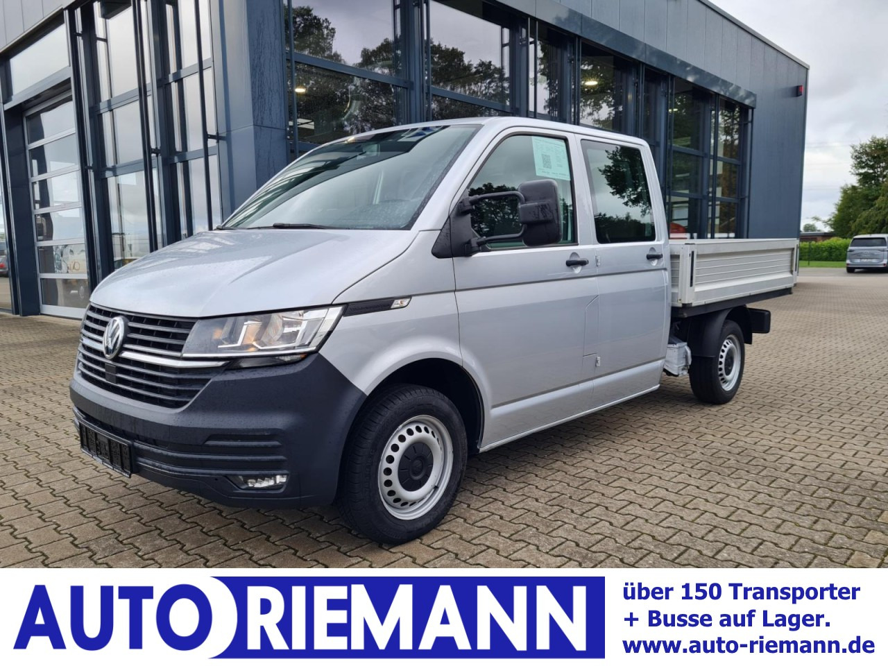 Volkswagen T6.1 Pritsche LR Doka 6-Sitze KLIMA - Furgone con cassone fisso, Furgone doppia cabina: foto 1 Volkswagen T6.1 Pritsche LR Doka 6-Sitze KLIMA - Furgone con cassone fisso, Furgone doppia cabina: foto 1