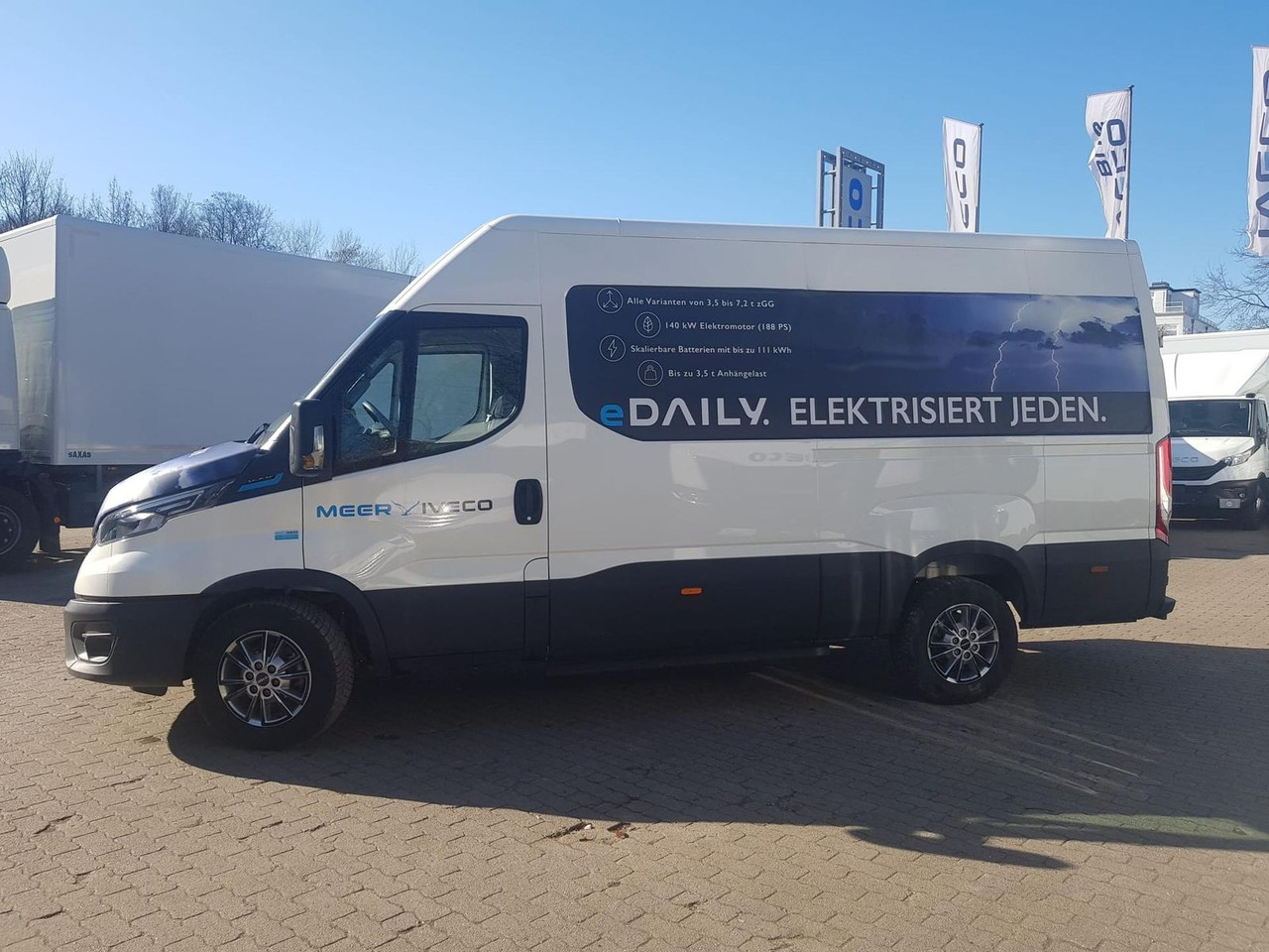 Iveco Daily 38S14E V Rückfahrkamera, AHK mit 3,5t, ... - Furgone chiuso, Furgone elettrico: foto 3 Iveco Daily 38S14E V Rückfahrkamera, AHK mit 3,5t, ... - Furgone chiuso, Furgone elettrico: foto 3