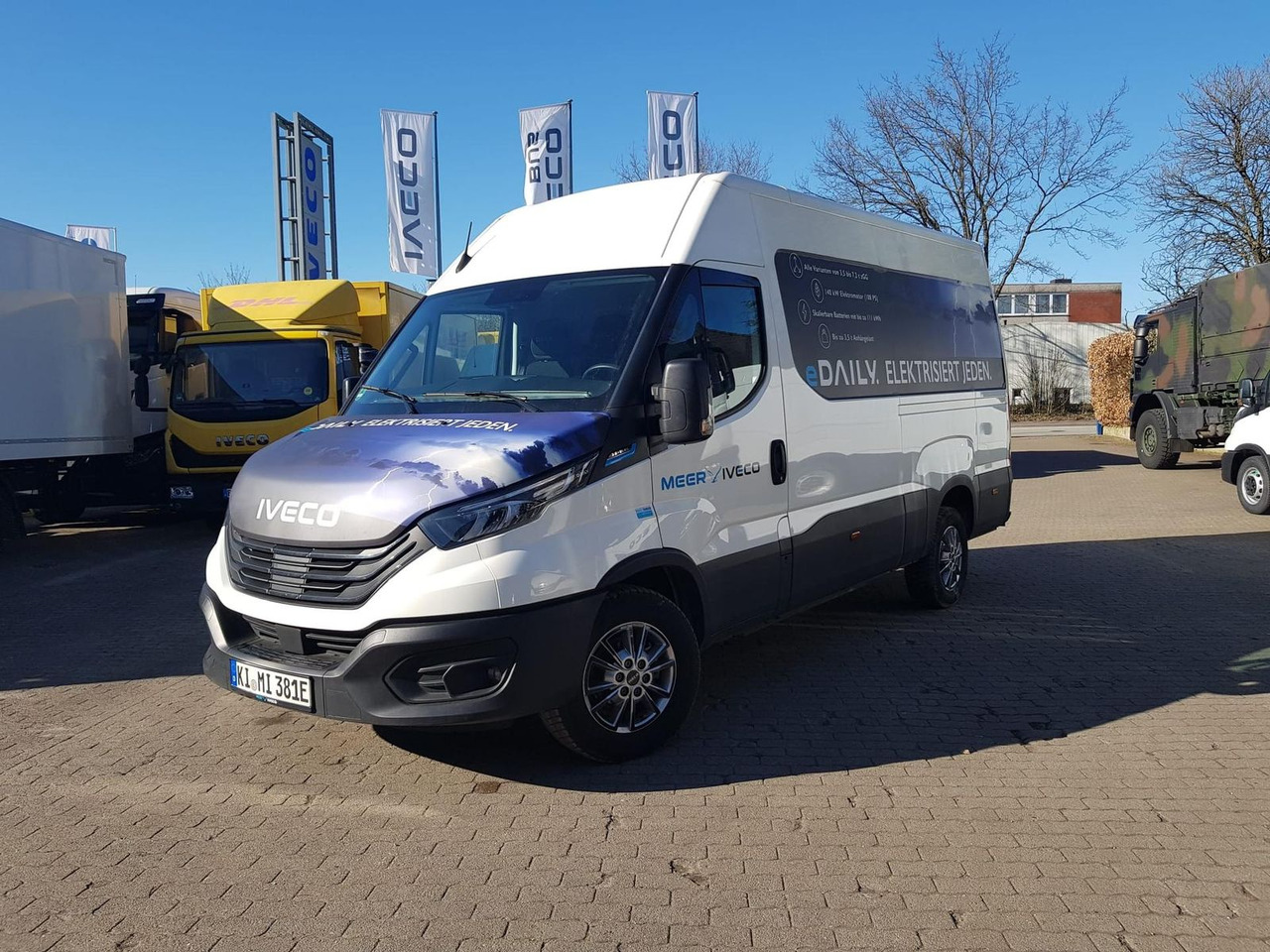 Iveco Daily 38S14E V Rückfahrkamera, AHK mit 3,5t, ... - Furgone chiuso, Furgone elettrico: foto 1 Iveco Daily 38S14E V Rückfahrkamera, AHK mit 3,5t, ... - Furgone chiuso, Furgone elettrico: foto 1