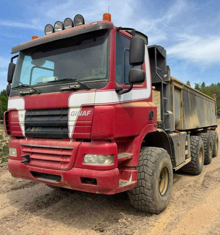 Ginaf X4446 TS – tipper truck / Kipper - Autocarro ribaltabile: foto 1 Ginaf X4446 TS – tipper truck / Kipper - Autocarro ribaltabile: foto 1