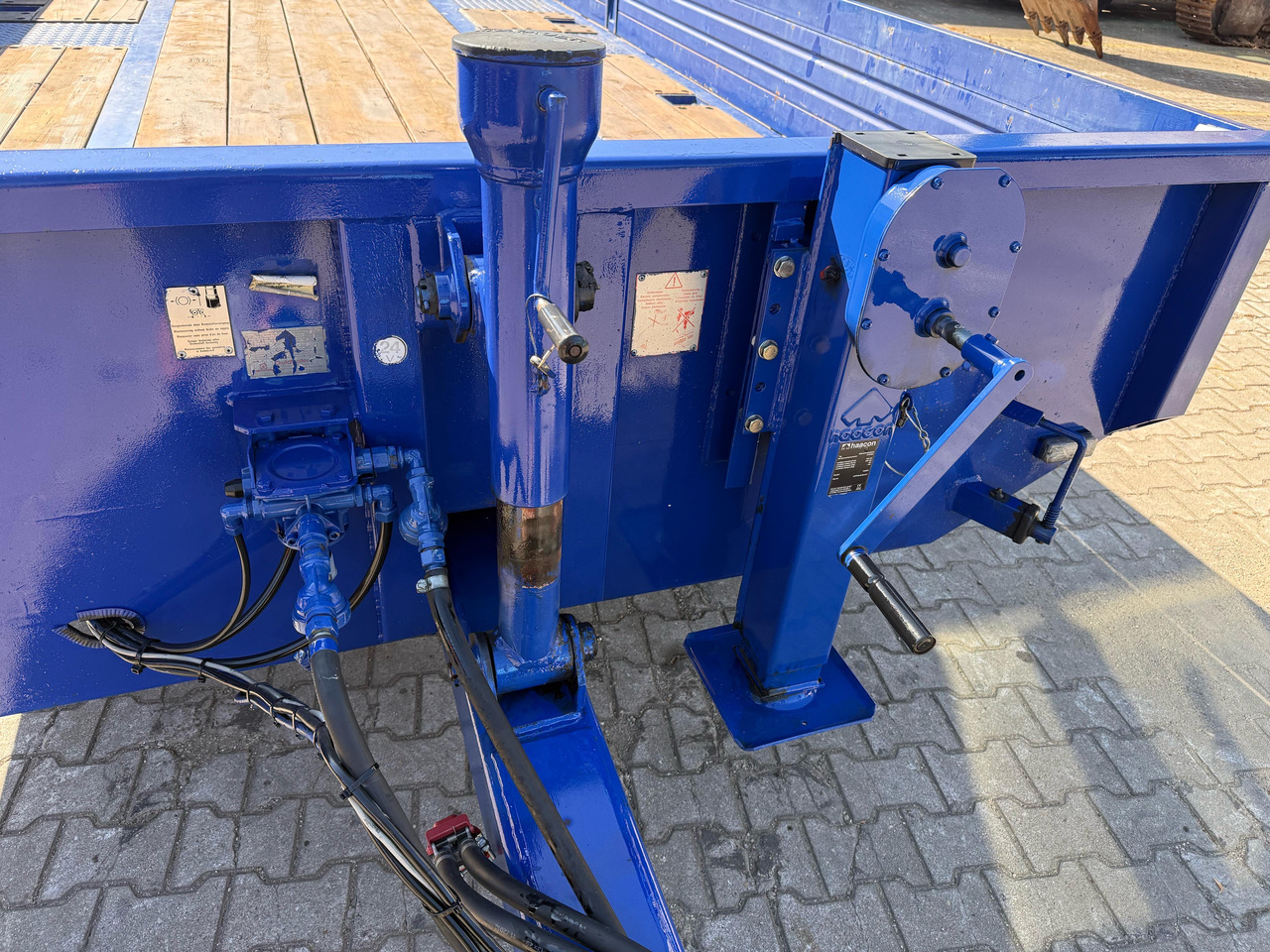Rimorchio pianale/ Cassonato Goldhofer TTP2-7,7/80 Tieflader Tandem mit Rampen TOP: foto 10