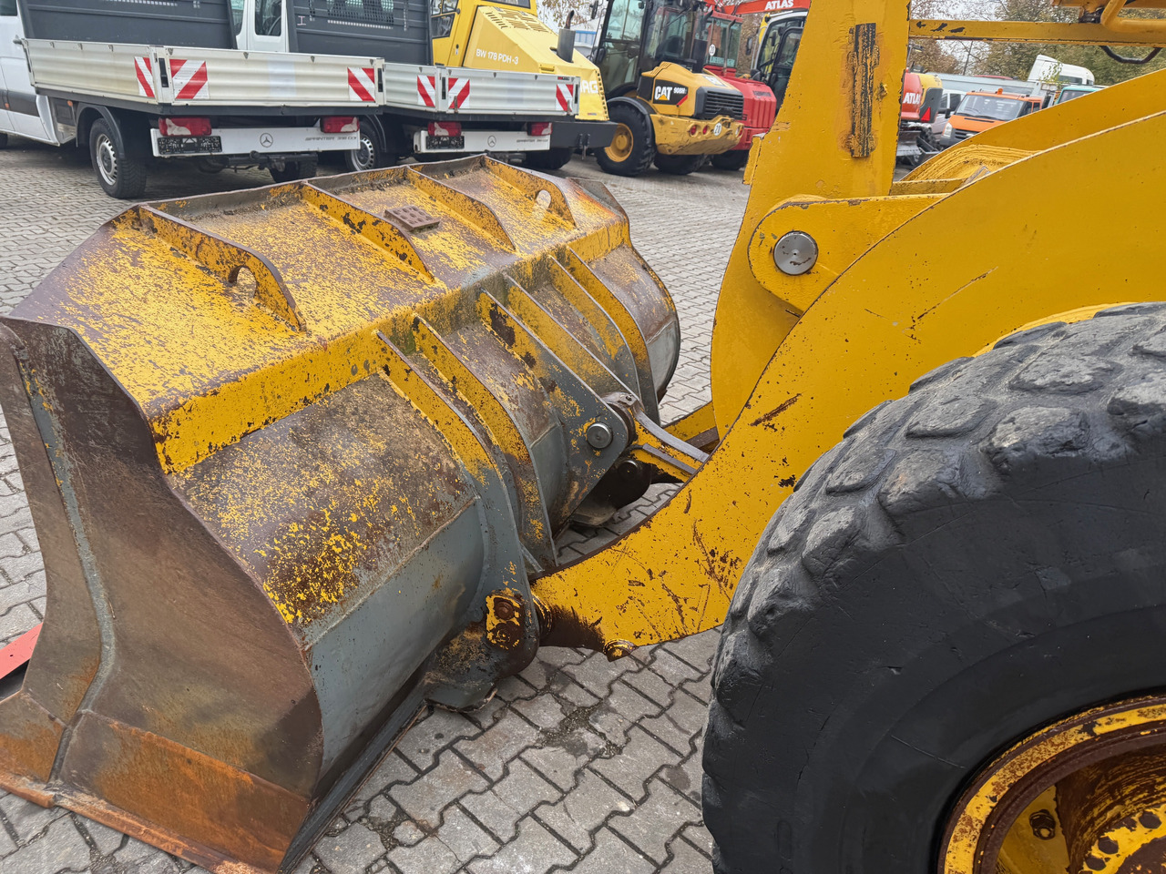Pala gommata Komatsu Hanomag WA270-3 Radlader Klima: foto 9