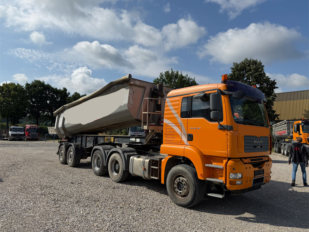 MAN TGA 26.480 6x4 SZM mit Kippauflieger - Autocarro ribaltabile: foto 4 MAN TGA 26.480 6x4 SZM mit Kippauflieger - Autocarro ribaltabile: foto 4