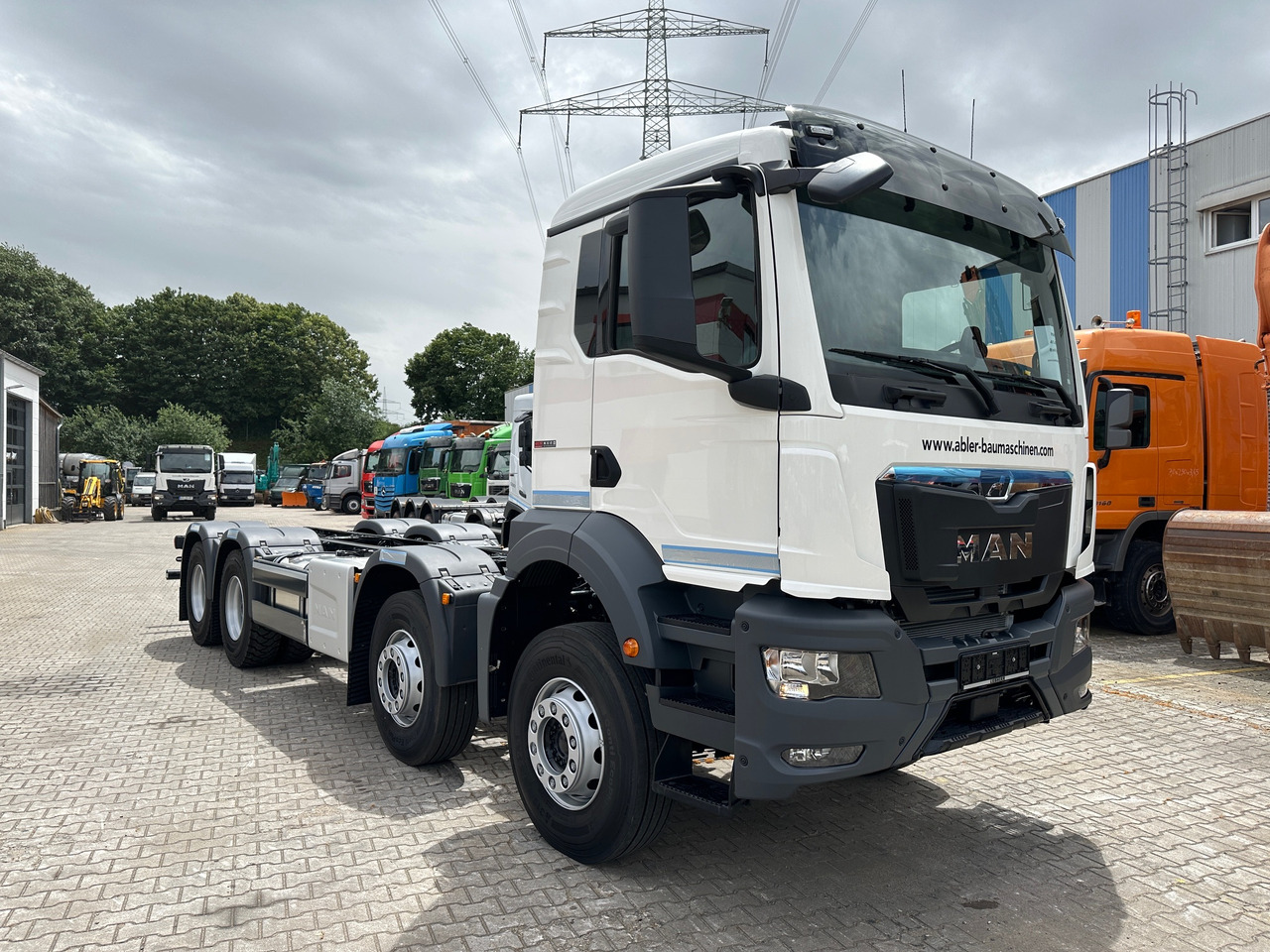 MAN TGS 41.470 8x4 BB CH Pumpenfahrgestell 2x Nebenatrieb - Autocarro telaio: foto 3 MAN TGS 41.470 8x4 BB CH Pumpenfahrgestell 2x Nebenatrieb - Autocarro telaio: foto 3