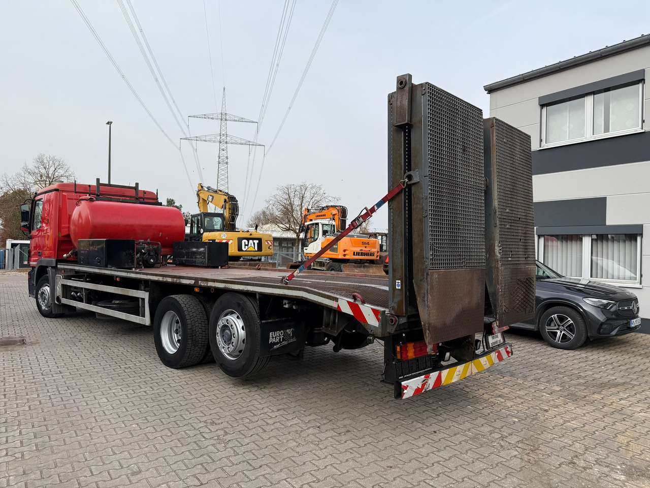 Mercedes-Benz 2541 Actros Baumaschinentransporter Klima Retarder - Camion bisarca: foto 5 Mercedes-Benz 2541 Actros Baumaschinentransporter Klima Retarder - Camion bisarca: foto 5