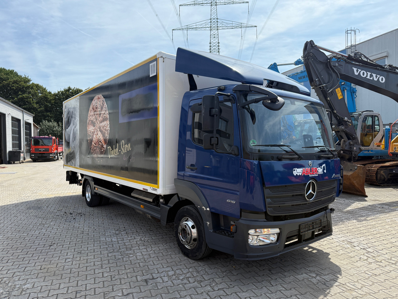 Mercedes-Benz 818 Atego Koffer LBW Palfinger ACC Unfall - Autocarro furgonato: foto 3 Mercedes-Benz 818 Atego Koffer LBW Palfinger ACC Unfall - Autocarro furgonato: foto 3