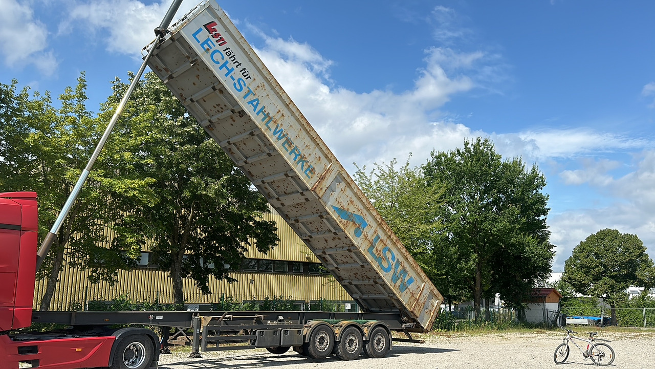 Semirimorchio ribaltabile Reisch RHKS-35/24SL Stahl Kippmulde 50 m3 Metallschrott: foto 11