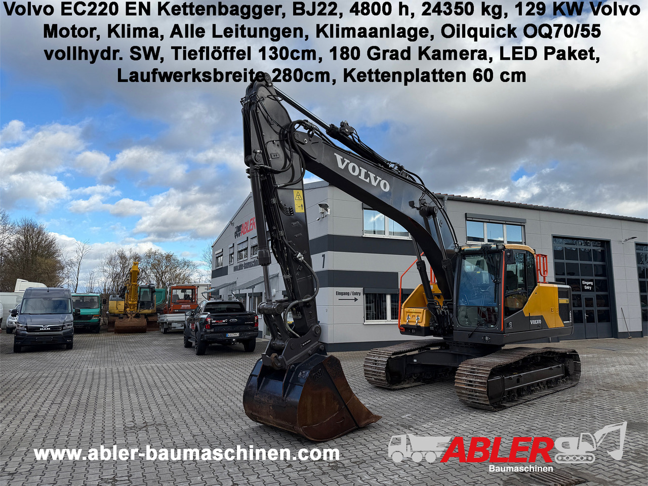 Volvo EC220 EN Kettenbagger OQ70/55 TOP! - Escavatore cingolato: foto 1 Volvo EC220 EN Kettenbagger OQ70/55 TOP! - Escavatore cingolato: foto 1