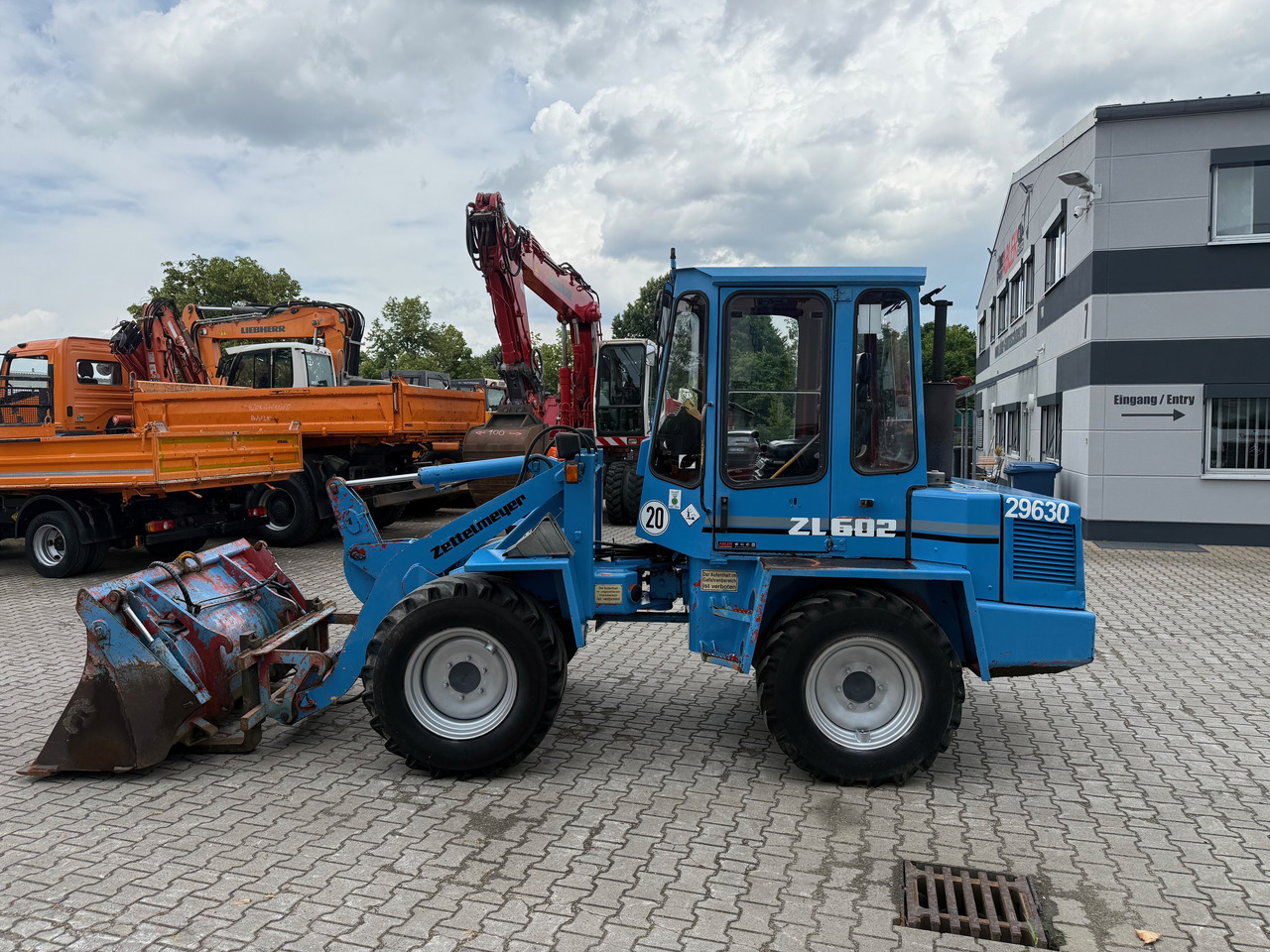 Zettelmeyer ZL502C Radlader Gabel+Klappschaufel+SW - Pala gommata: foto 3 Zettelmeyer ZL502C Radlader Gabel+Klappschaufel+SW - Pala gommata: foto 3