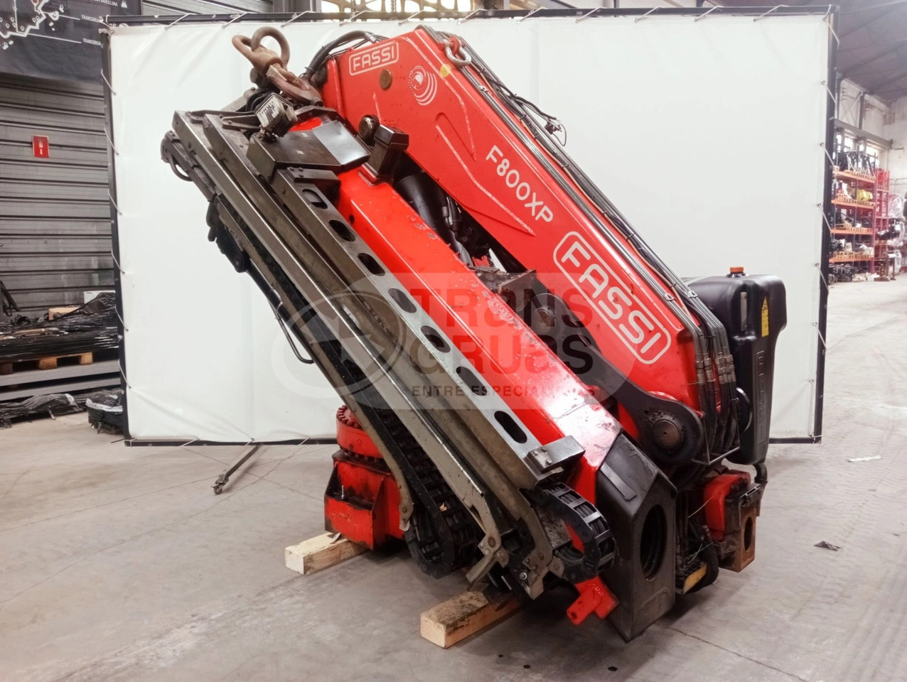 Grúa Fassi F800BXP.26 - Gru per autocarro per Camion: foto 4 Grúa Fassi F800BXP.26 - Gru per autocarro per Camion: foto 4