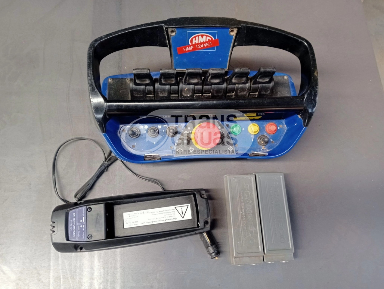 Grúa HMF 1244-Z1 - Gru per autocarro per Camion: foto 3 Grúa HMF 1244-Z1 - Gru per autocarro per Camion: foto 3