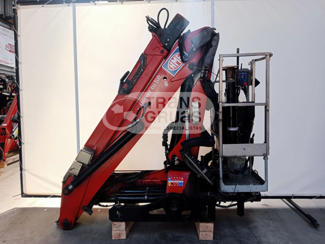 Grúa HMF 1244-Z1 - Gru per autocarro per Camion: foto 5 Grúa HMF 1244-Z1 - Gru per autocarro per Camion: foto 5