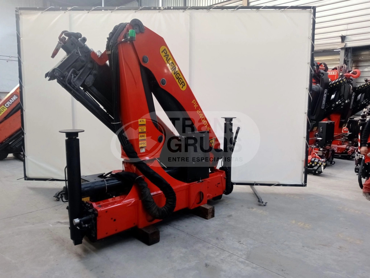 Grúa Palfinger PK 24001 K - Gru per autocarro per Camion: foto 4 Grúa Palfinger PK 24001 K - Gru per autocarro per Camion: foto 4