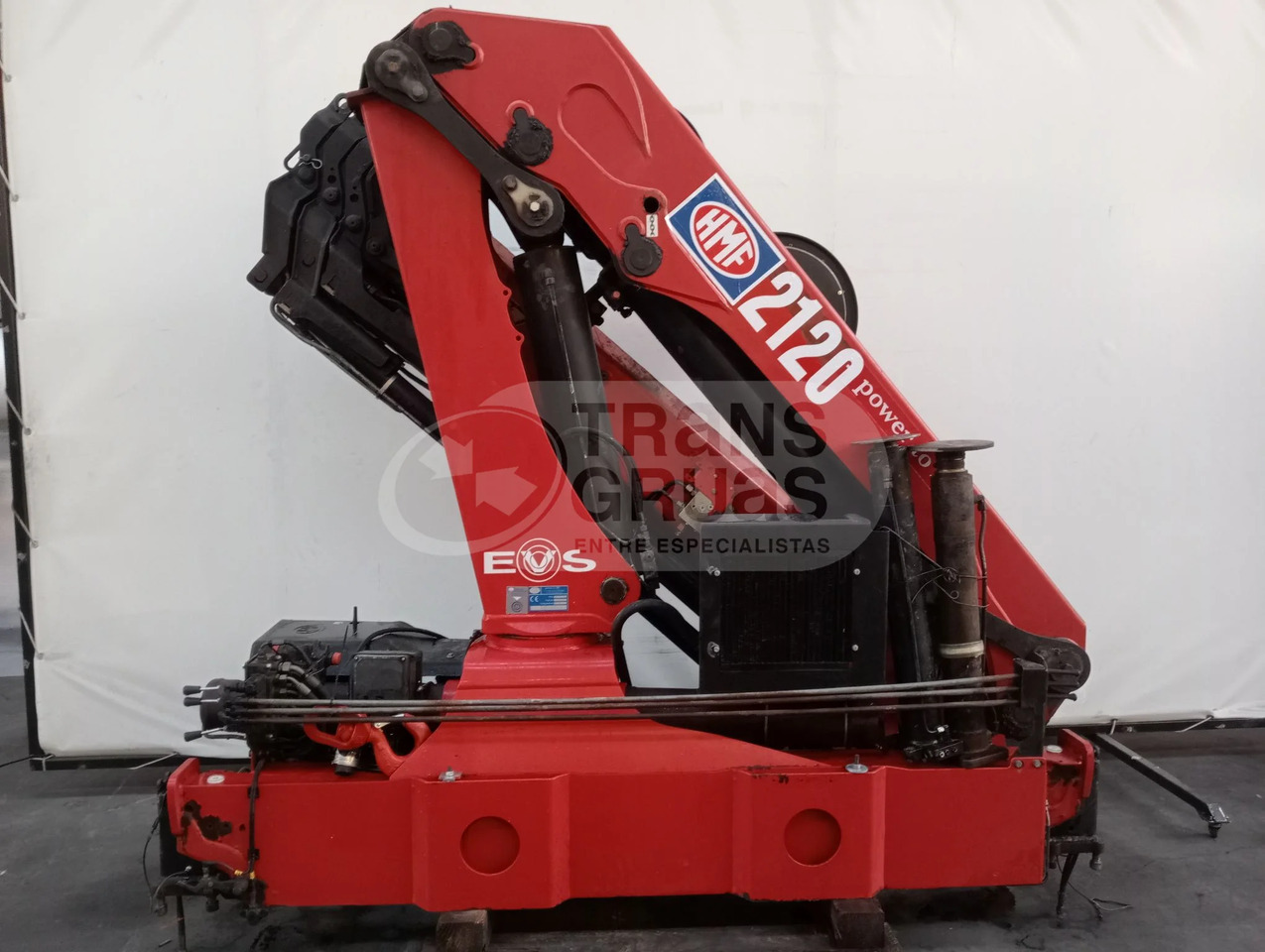 Grúa hidráulica HMF 2120 K4 - Gru per autocarro: foto 2 Grúa hidráulica HMF 2120 K4 - Gru per autocarro: foto 2