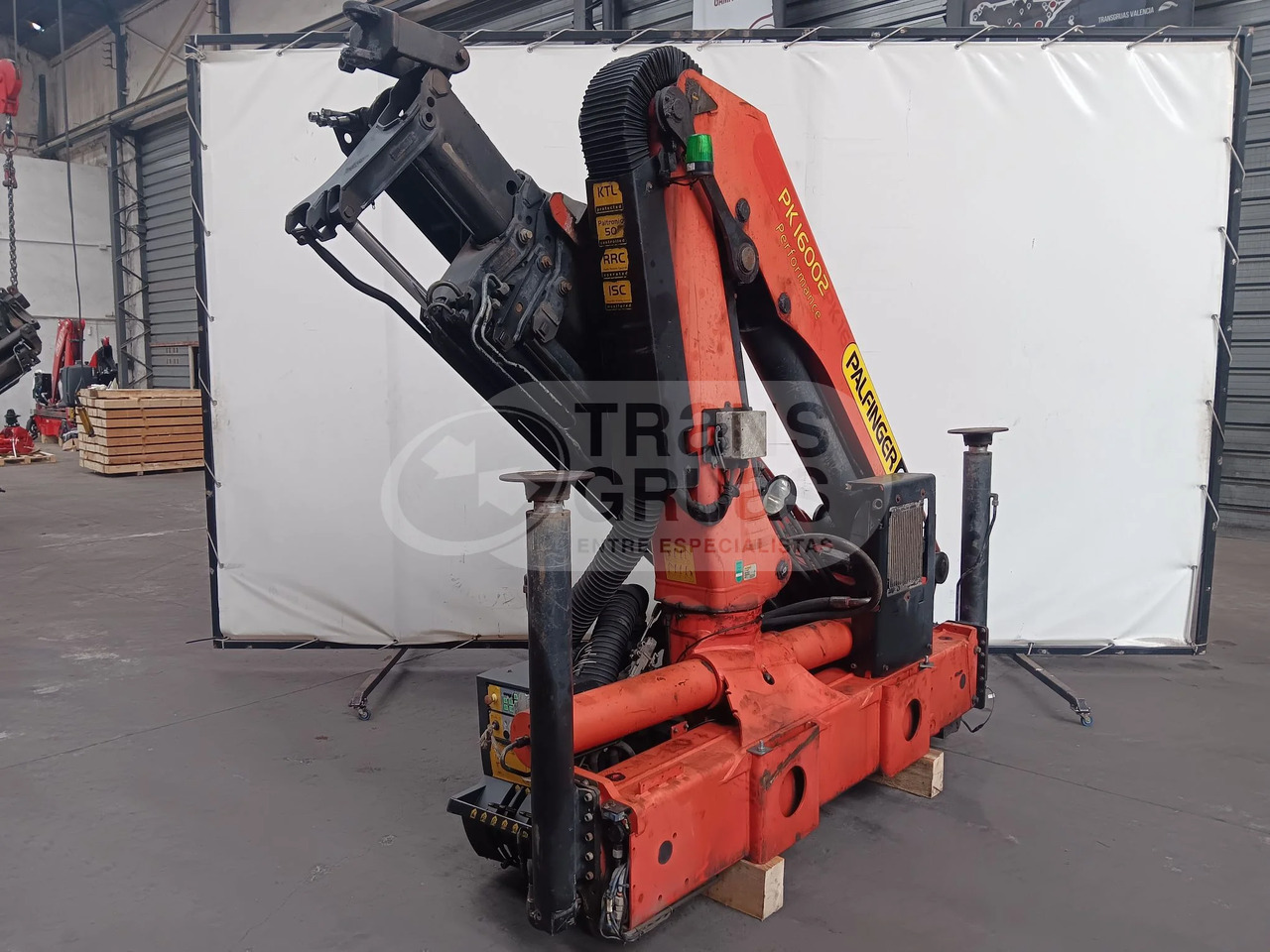Grúa hidráulica Palfinger PK 16002 - Gru per autocarro: foto 5 Grúa hidráulica Palfinger PK 16002 - Gru per autocarro: foto 5
