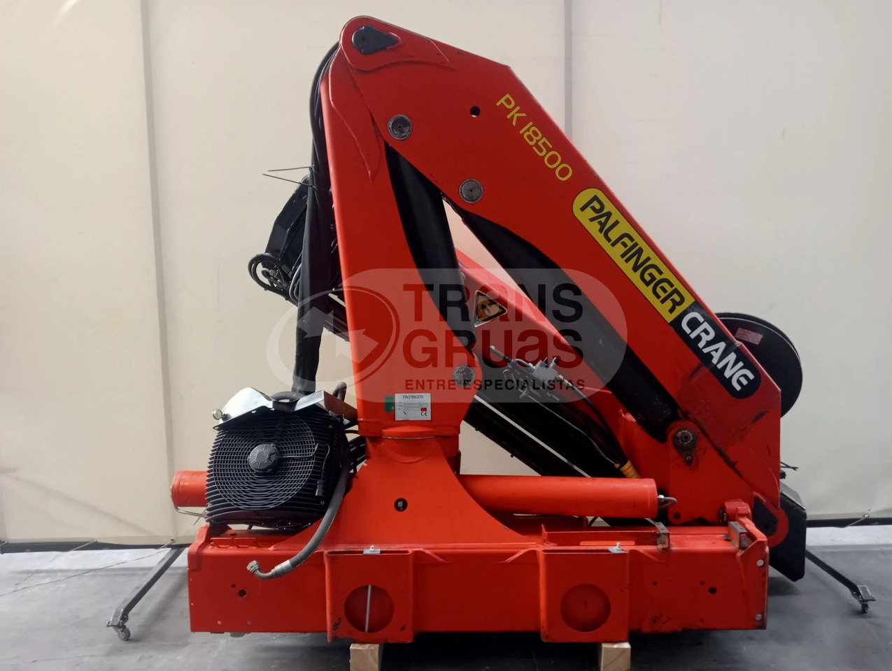Grúa hidráulica Palfinger PK 18500 - Gru per autocarro: foto 1 Grúa hidráulica Palfinger PK 18500 - Gru per autocarro: foto 1