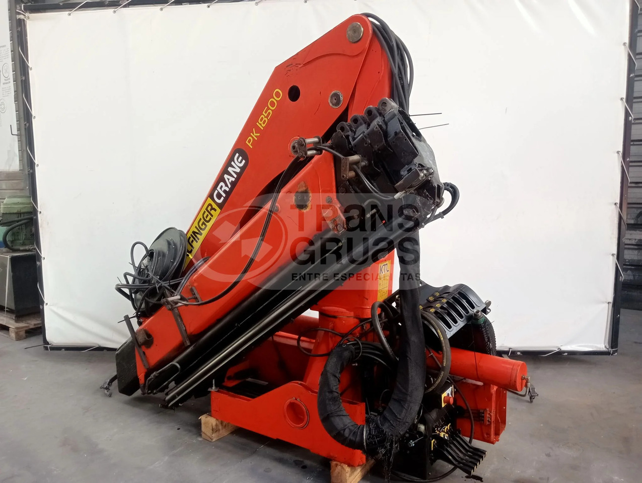 Grúa hidráulica Palfinger PK 18500 - Gru per autocarro: foto 5 Grúa hidráulica Palfinger PK 18500 - Gru per autocarro: foto 5