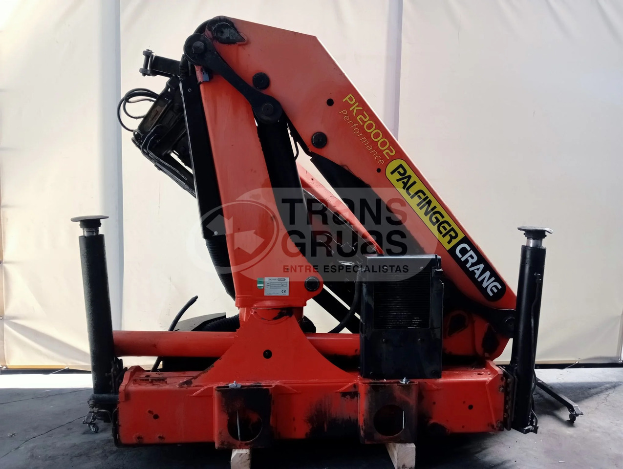 Grúa hidráulica Palfinger PK 20002 - Gru per autocarro: foto 1 Grúa hidráulica Palfinger PK 20002 - Gru per autocarro: foto 1