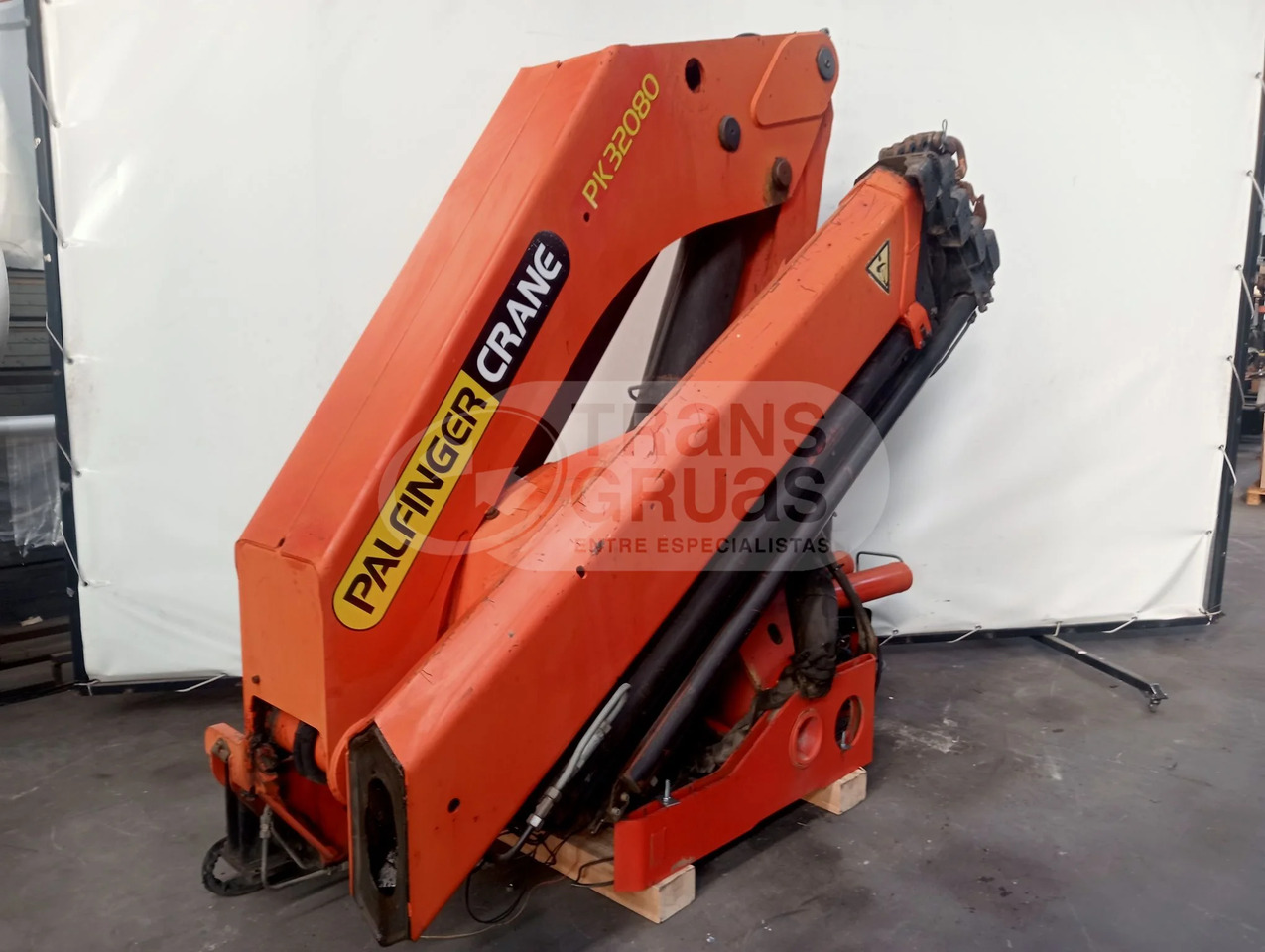 Grúa hidráulica Palfinger PK 32080 - Gru per autocarro: foto 3 Grúa hidráulica Palfinger PK 32080 - Gru per autocarro: foto 3