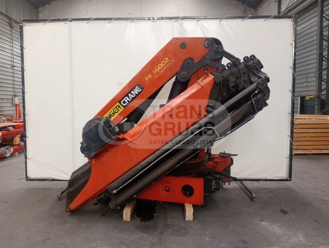 Grúa hidráulica Palfinger PK 36002 - Gru per autocarro: foto 1 Grúa hidráulica Palfinger PK 36002 - Gru per autocarro: foto 1