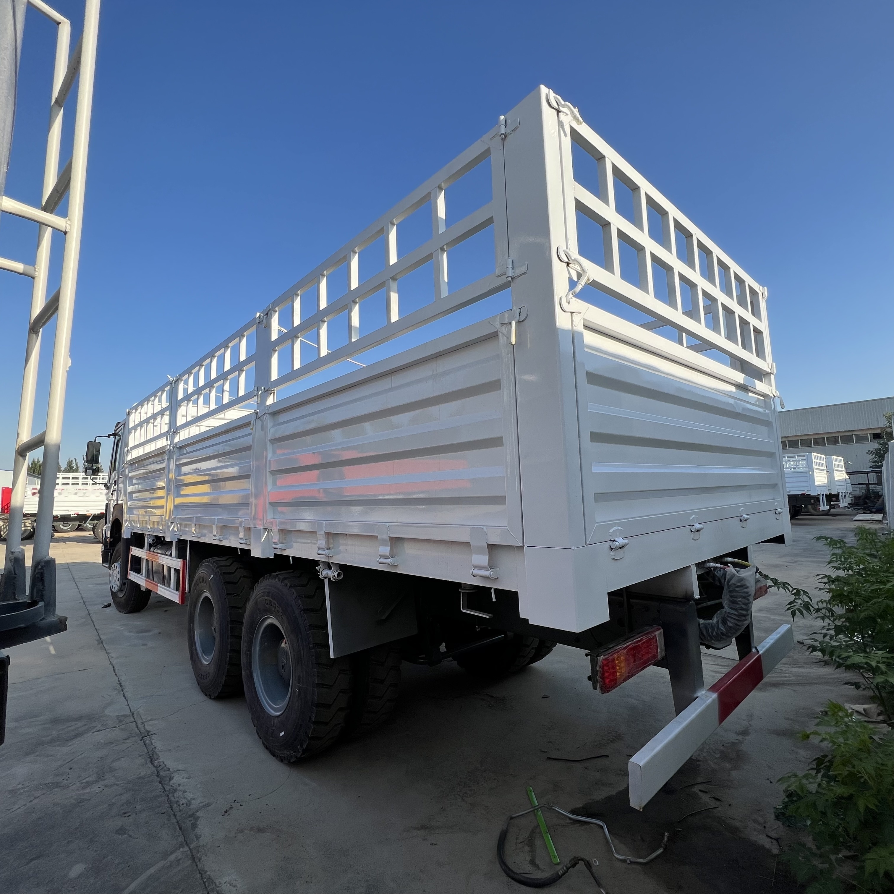 Autocarro con pianale/ Cassone fisso Sinotruk HOWO 371 6*4 Fence Truck: foto 9 Autocarro con pianale/ Cassone fisso Sinotruk HOWO 371 6*4 Fence Truck: foto 9