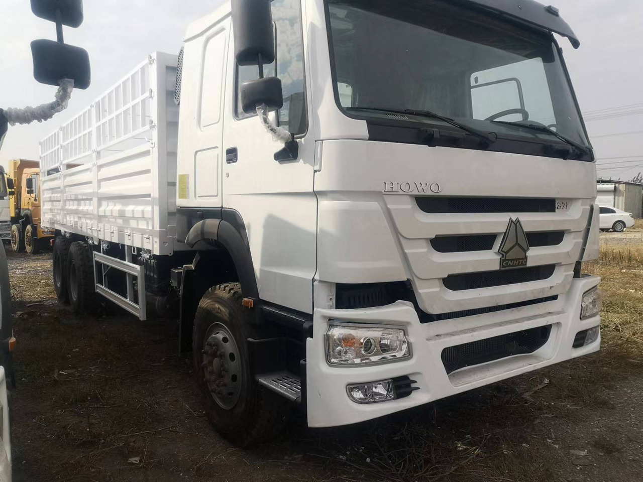 SINOTRUK HOWO DUMP TRUCK LIVESTOCK TRUCK WITH FENCE 371 380 400 420 460 HP - Autocarro trasporto bestiame: foto 3 SINOTRUK HOWO DUMP TRUCK LIVESTOCK TRUCK WITH FENCE 371 380 400 420 460 HP - Autocarro trasporto bestiame: foto 3