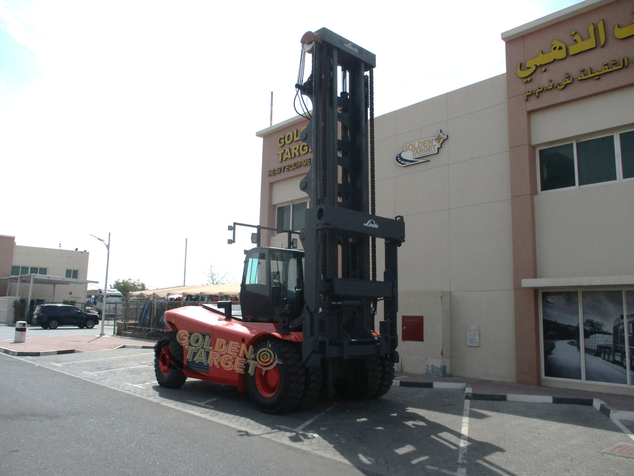 Linde H220 Container Handler - Carrello portacontainer: foto 1 Linde H220 Container Handler - Carrello portacontainer: foto 1