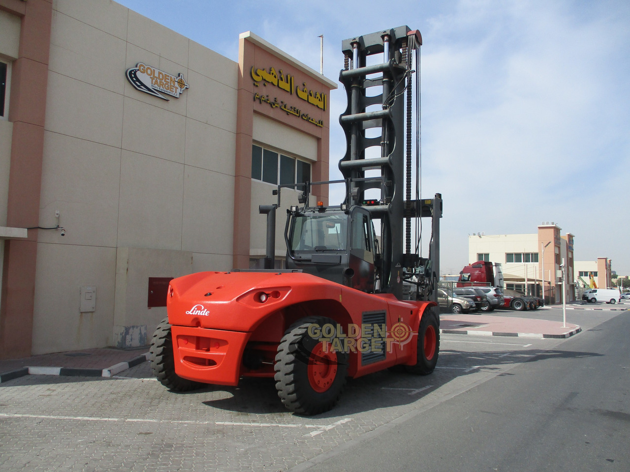 Linde H220 Container Handler - Carrello portacontainer: foto 3 Linde H220 Container Handler - Carrello portacontainer: foto 3