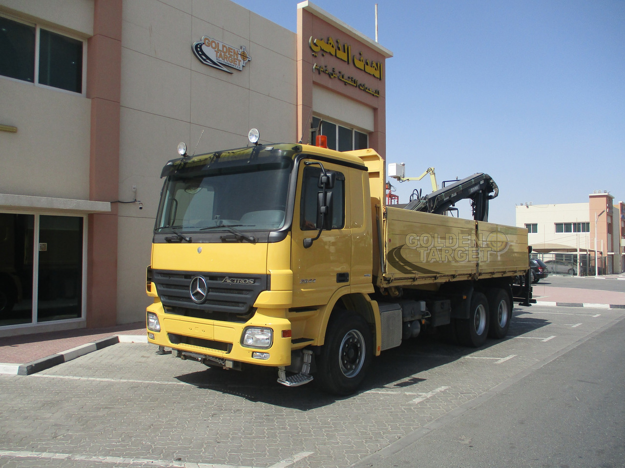 MERCEDES-BENZ ACTROS 2644 6×4 with ATLAS 165.2 Block Crane - Camion con gru: foto 2 MERCEDES-BENZ ACTROS 2644 6×4 with ATLAS 165.2 Block Crane - Camion con gru: foto 2