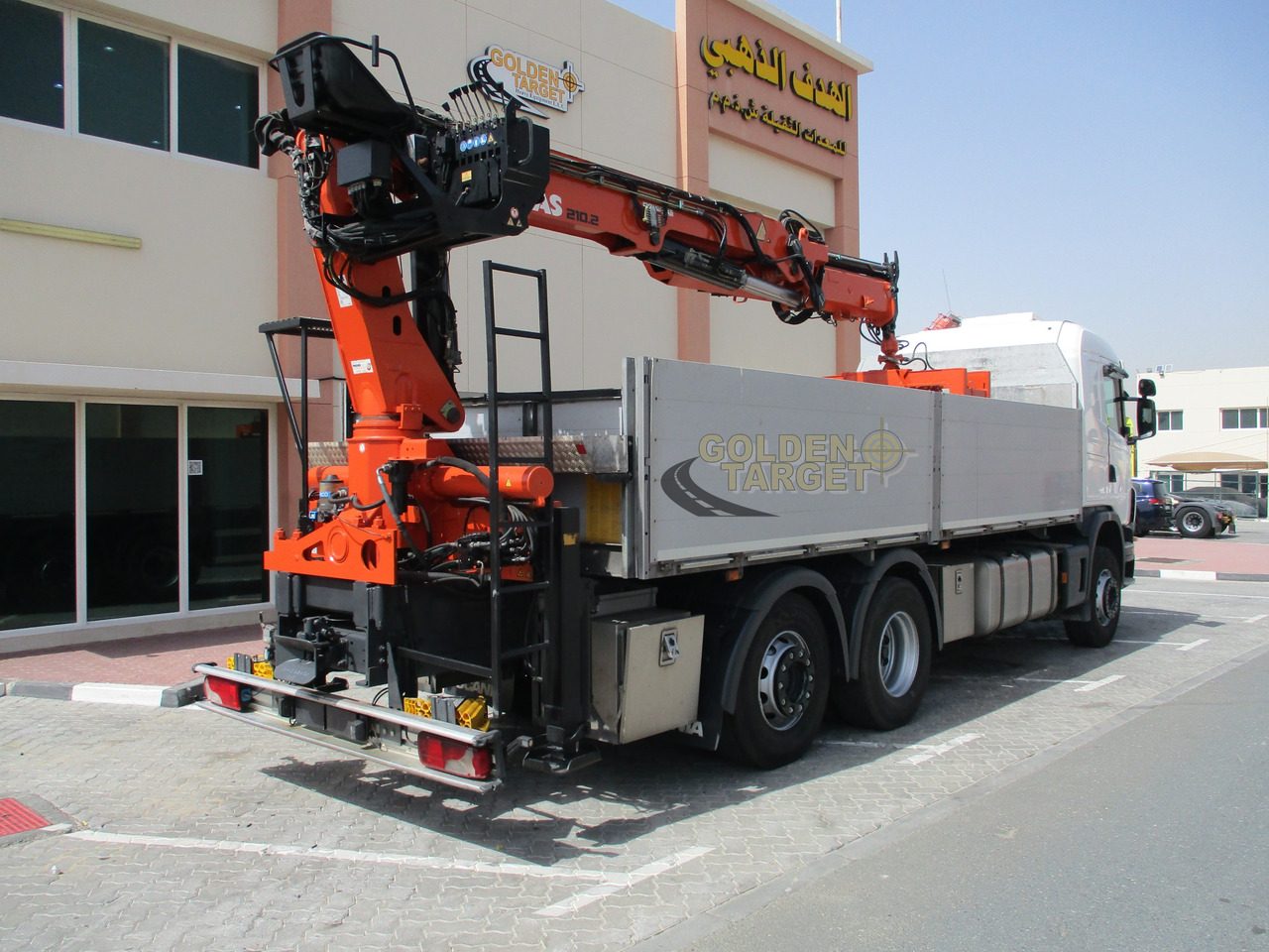 SCANIA G480 6x2 with ATLAS 210.2 Block Crane - Camion con gru: foto 3 SCANIA G480 6x2 with ATLAS 210.2 Block Crane - Camion con gru: foto 3
