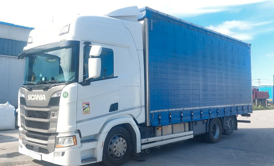 Scania R450 6x2 tandem jumbo - Camion centinato: foto 2 Scania R450 6x2 tandem jumbo - Camion centinato: foto 2