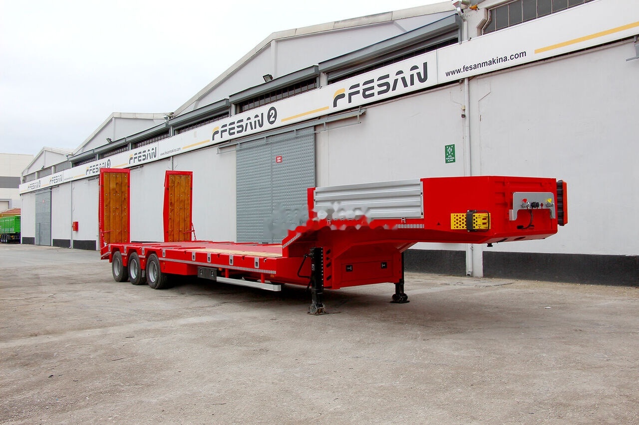 Semirimorchio pianale ribassato nuovo Fesan 3 AXLES LOWBED: foto 16