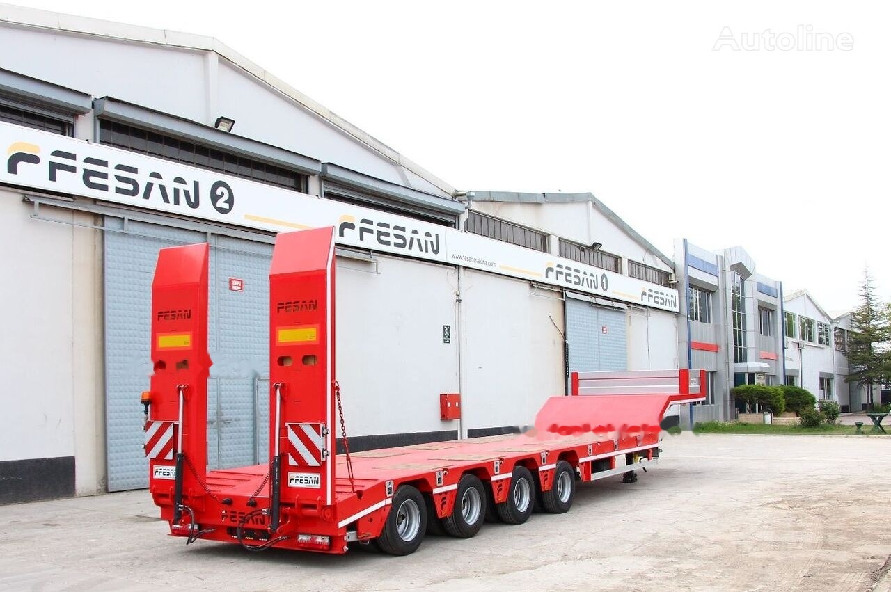 Fesan 4 AXLES LOWBED - Semirimorchio pianale ribassato: foto 1 Fesan 4 AXLES LOWBED - Semirimorchio pianale ribassato: foto 1