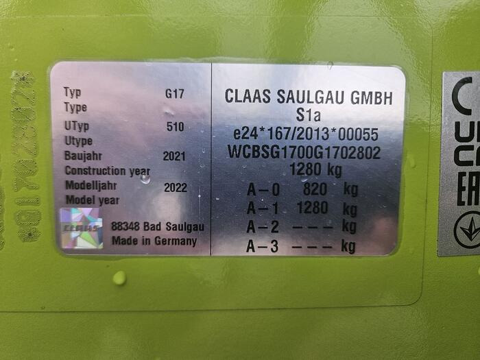 Claas Liner 1600 - Voltafieno: foto 5 Claas Liner 1600 - Voltafieno: foto 5