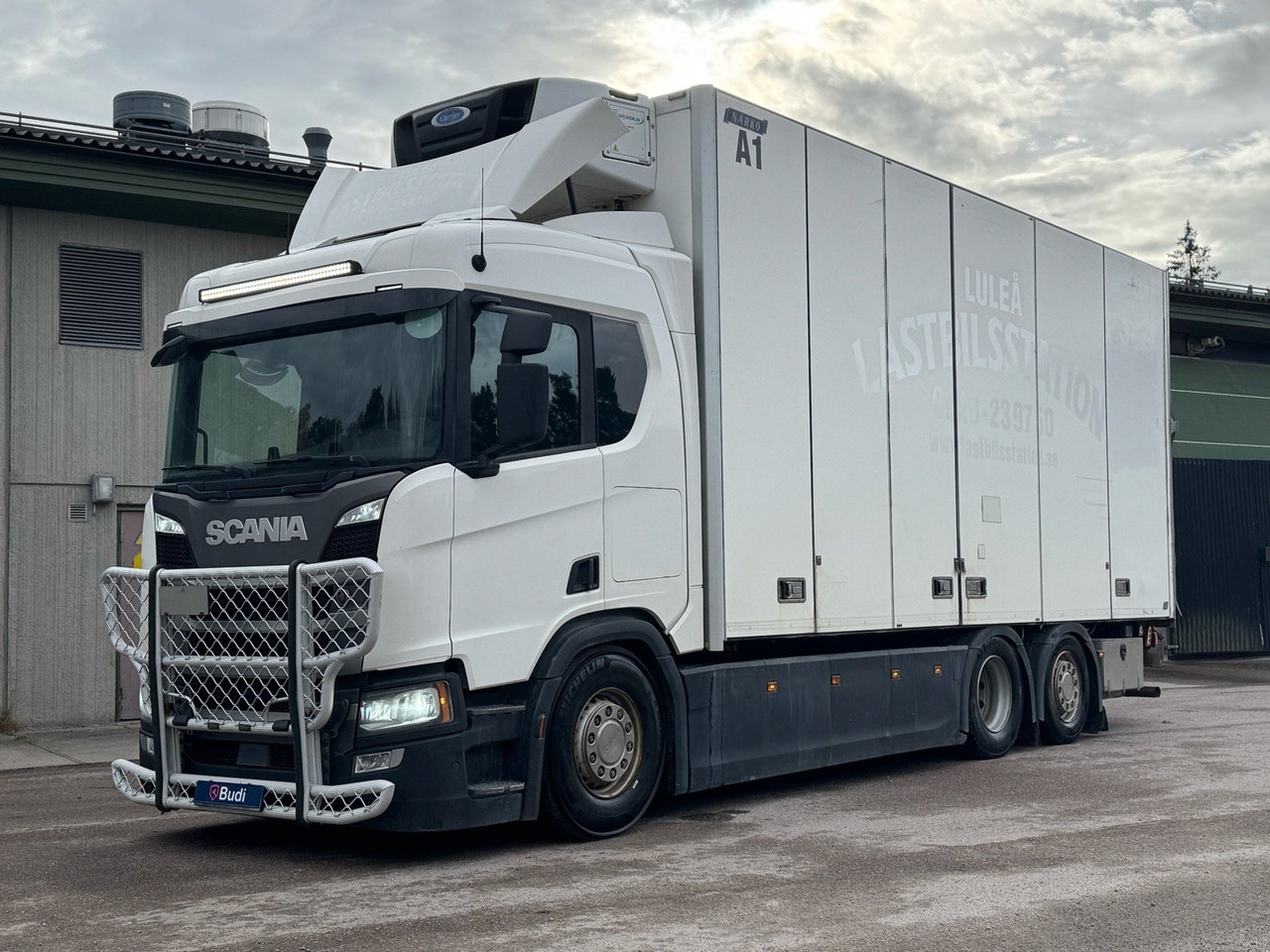 Kylbil Scania R450 B 6X2*4 NB -2017 | Carrier | Full-luft - Autocarro frigorifero: foto 1 Kylbil Scania R450 B 6X2*4 NB -2017 | Carrier | Full-luft - Autocarro frigorifero: foto 1