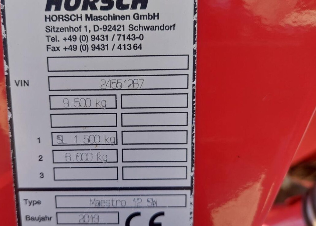 Seminatrice di precisione Horsch Maestro 12.75 SW: foto 15